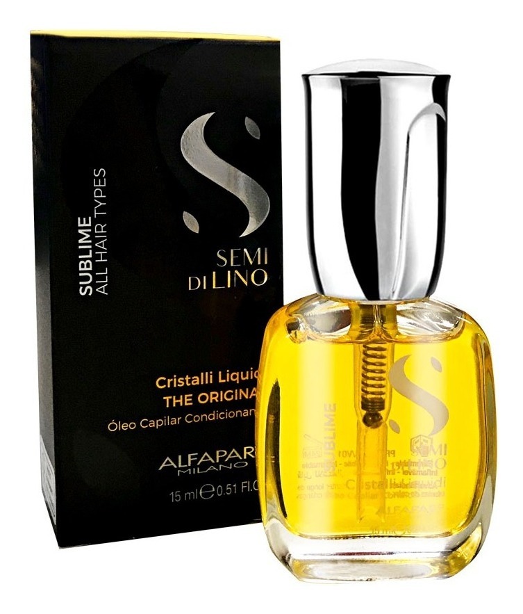 ALFAPARF SEMI DI LINO CRISTALLI LIQUIDI ÓLEO CAPILAR X15 ML.